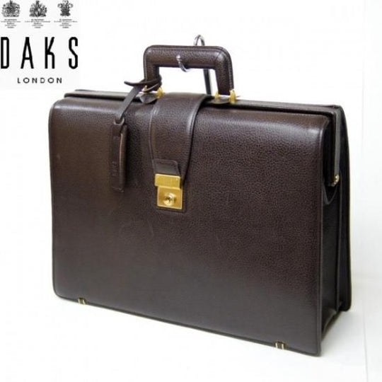 極上★ダックス/DAKS【★鞄】 ダレス バッグ メンズ ビジネス★N4312