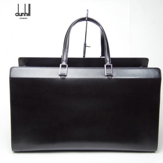 極上★ダンヒル/DUNHILL【★鞄】メンズ ビジネス ボストン バッグ★N4420