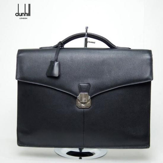 極上★ダンヒル/DUNHILL【伊製★メンズ】 ビジネス バッグ★N4485