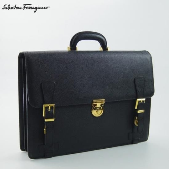 極美品★サルヴァトーレ フェラガモ【定20万以上★ブリーフケース】メンズ ビジネス バッグ/Salvatore Ferragamo★N4678