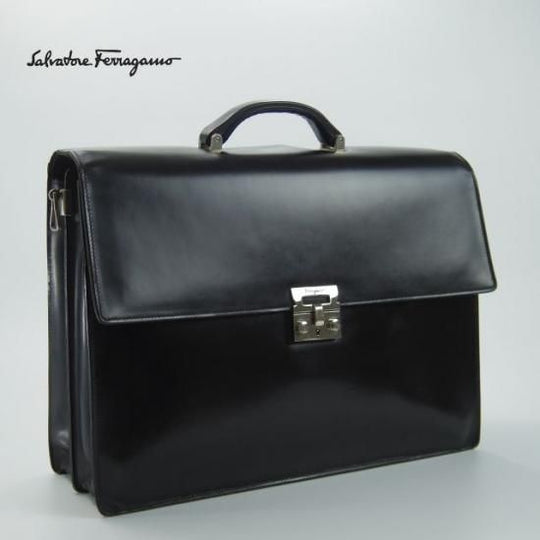 極上★サルヴァトーレ フェラガモ/Ferragamo【定20万程度★ブリーフケース】メンズ ビジネス バッグ/Salvatore★N4746