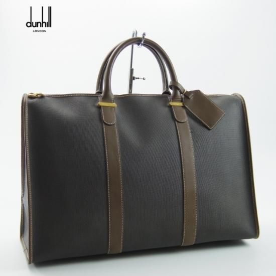 極上★ダンヒル/DUNHILL【★鞄】ボストンバッグ/メンズ ビジネス バッグ★N4777