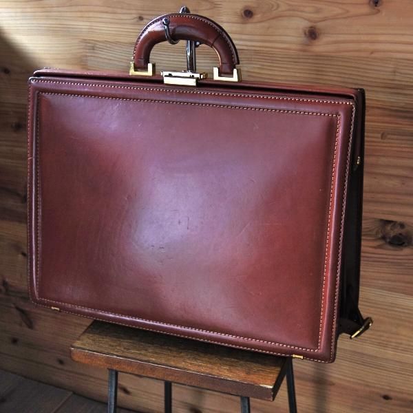 極上★FIVE WOODS/ファイブウッズ【★希少!!リモワ代理店取扱い/ダレスバッグ】レザー/メンズ ビジネス バッグ/ブリーフケース★N4908
