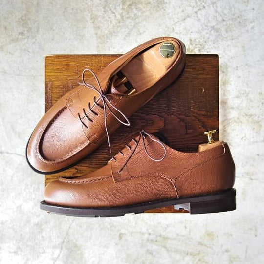 新品★パラブーツ SIZE 8【★希少!!ドレス仕様シャンボード/CHAMBORD】アクティブソール/Uチップ/Paraboot★b693
