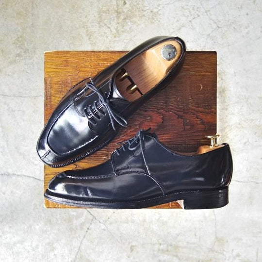 極上★(英)チーニー 6.5F【★ユナイテッドアローズ別注】Uチップ/カーフ/ブラック/靴/UNITED ARROWS/CHEANEY★c645