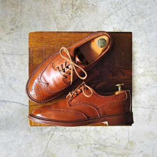 極上★トリッカーズ(レディース) SIZE 4.5【★シップス別注/SHIPS/マロンアンティーク】L5659/カントリー短靴/カーフ/Tricker's★c756