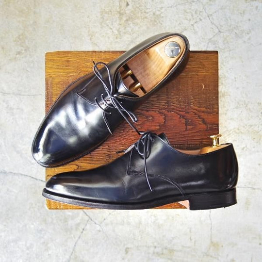 ★クロケット&ジョーンズ 7.5E【★ポールスミスコレクション別注/Paul Smith】317ラスト/プレーントゥ/Crockett&Jones★c865