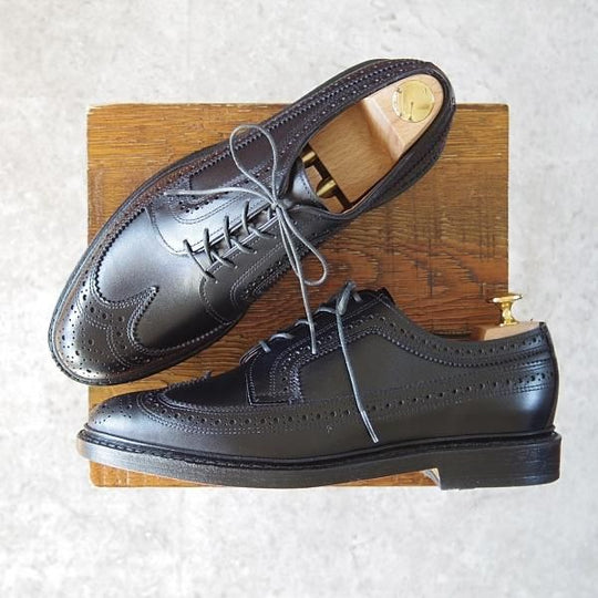 新品★(米)アレンエドモンズ 7.5E【定価¥75,900-★MacNeil 2.0/マクニール】ロングウイング/カーフ/黒/メンズ/ALLEN EDMONDS★g121