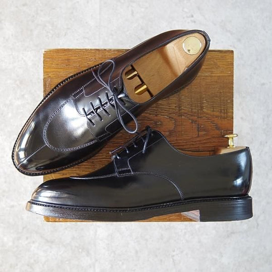 極美品★J.M.ウェストン 8.5E【定価¥148,500-★スプリットトゥ・クラシックダービー/598】Uチップ/Weston/ウエストン★g566