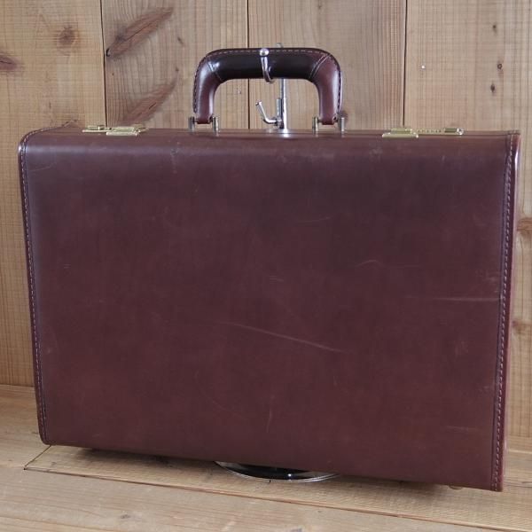 ★コーチ/COACH【★レザー/アタッシュケース】メンズ/ビジネス/バッグ/革/茶/ブリーフケース/鞄★N5720
