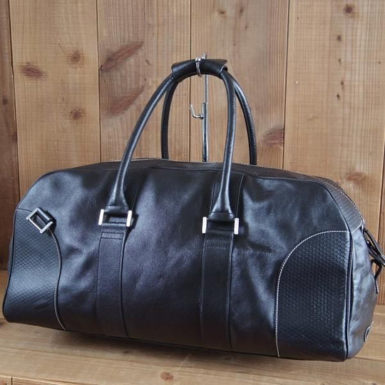 ★ダンヒル/dunhill【定価¥137,550-★Adv8 Medium Holdall/ミディアムホールドオール】ボストンバッグ/レザー/メンズ/バッグ/黒/鞄★N5722