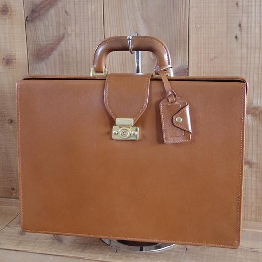 ★ポーター/PORTER【貴重★レザー/ダレスバッグ】メンズ/ビジネス/バッグ/ブリーフケース/茶/革/鞄★N5731
