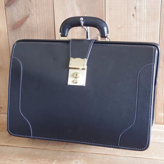 ★(英)パップワース/PAPWORTH【英国製★ダレスバッグ/丸善別注】メンズ/ビジネス/バッグ/レザー/ブリーフケース/黒/MARUZEN TOKYO/鞄★N5735