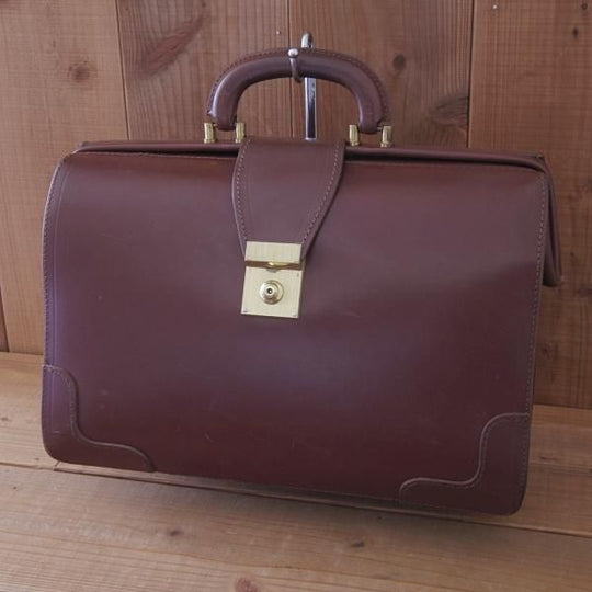 極上★(英)パップワース/PAPWORTH製 【★Peal&co/ブルックスブラザーズ別注/ダレスバッグ】メンズ/ビジネス/バッグ/BROOKS BROTHERS★N5749