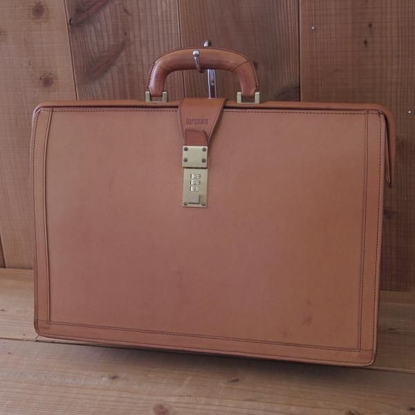極上★(米)ハートマン/hartmann luggage【★ダレスバッグ/ベルティングレザー】メンズ/ビジネス/バッグ/ブリーフケース/薄茶/鞄★N5751