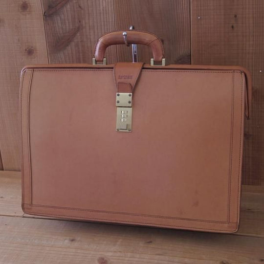 極上★(米)ハートマン/hartmann luggage【★ダレスバッグ/ベルティングレザー】メンズ/ビジネス/バッグ/ブリーフケース/薄茶/鞄★N5751