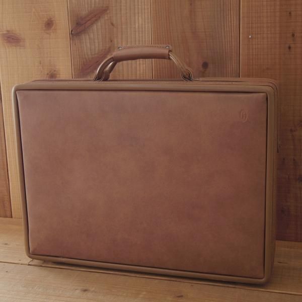 極上★(米)ハートマン/hartmann luggage【雨の日にも使える仕様★アタッシュケース/薄茶】メンズ/ビジネス/バッグ/ブリーフケース/鞄★N5786