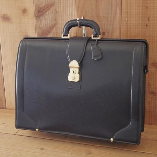 極美品★(英)ギーブス&ホークス/GIEVES&HAWKES【貴重★レザー/ダレスバッグ】ビジネス/バッグ/ブリーフケース/メンズ/黒/革/鞄★N5806