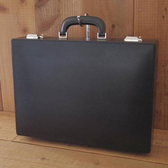 極美品★カルティエ/Cartier【★レザー/アタッシュケース】メンズ/ビジネス/バッグ/革/黒/ブリーフケース/鞄★N5809