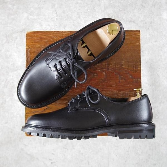 未使用★トリッカーズ SIZE 6【定価¥84,700-★(独)ワインハイマー社のオリヴィアレザー仕様】DANIEL/短靴/黒/メンズ/Tricker's★i874