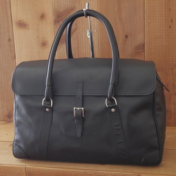 美品★ダンヒル/dunhill【販売時定価995ポンド(15万円程度)★スペイン製/レザー/ボストンバッグ】黒/メンズ/ビジネス/バッグ★N5866