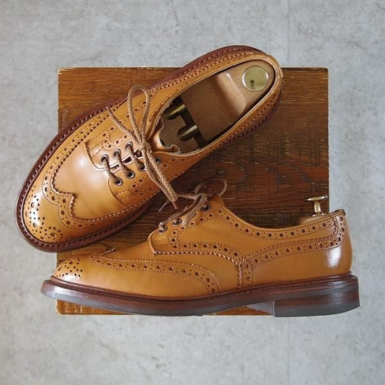 極上★トリッカーズ SIZE 6.5【定価¥121,000-★ダイナイトソール/BOURTON/エイコンアンティーク】カントリーシューズ/Tricker's★j992