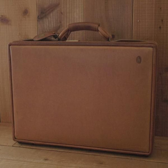 極上★(米)ハートマン/hartmann luggage【定価20万円以上★アタッシュケース/ベルティングレザー】メンズ/ビジネス/バッグ/茶/鞄★N5886