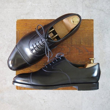 極美品★エドワードグリーン 7E【定価¥217,800-★チェルシー/CHELSEA/202ラスト】ストレートチップ/カーフ/黒/EDWARD GREEN★l574