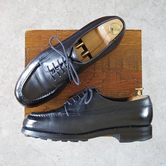 極上★(浅草)RENDO/レンド SIZE 7.5【定価¥73,700-★GB001/リッジウェイソール仕様】Uチップ/カーフ/黒/メンズ★l769