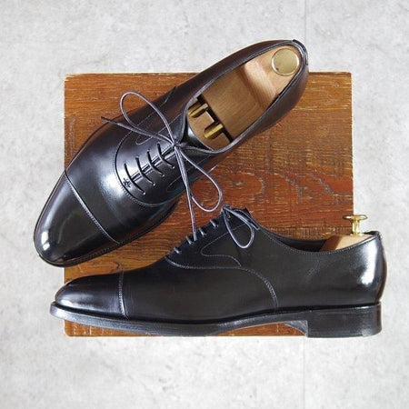 極上★エドワードグリーン 7.5D【定価¥217,800-★チェルシー/CHELSEA/82ラスト】ストレートチップ/カーフ/黒/EDWARD GREEN★m237