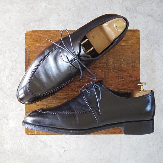 美品★ジョンロブ 7E【定価¥299,200-★プレステージライン/WREY/7000ラスト】Uチップ/カーフ/黒/メンズ/JOHN LOBB★m819