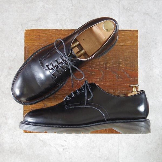 極美品★フットザコーチャー SIZE 7【定価¥52,800-★S.S.SHOES/プレーントゥ】2034001/黒/メンズ/foot the coacher★m834