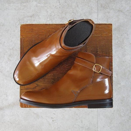 美品★チャーチ(レディース) SIZE 35.5【貴重★ジョッパーブーツ/MERTHYR WG】ポリッシュドバインダーカーフ/茶/Church's★m910