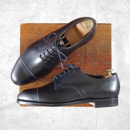 未使用★エドワードグリーン 7E【現行定価20万円以上★CONISTON/202ラスト】コニストン/ストレートチップ/カーフ/黒/EDWARD GREEN★m914