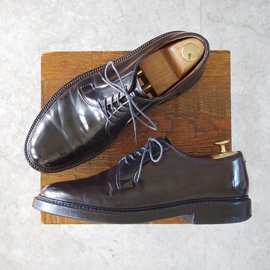 ★オールデン 6.5D【定価¥211,200-★コードバン仕様/9901】バリーラスト/プレーントゥ/黒/メンズ/ALDEN★m972