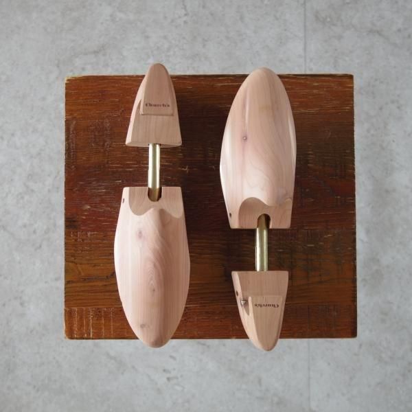 極上★チャーチ(レディース) SIZE 35【定価¥26,400-★純正シューツリー/WESSEX】木製シューキーパー/Church's★n047