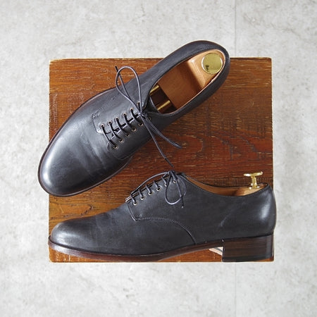 極美品★forme/フォルメ(レディース) SIZE 3(23cm程度)【モデル定価¥62,700-★アンカルホースレザー(馬革)/ff-100】黒/プレーントゥ★n464