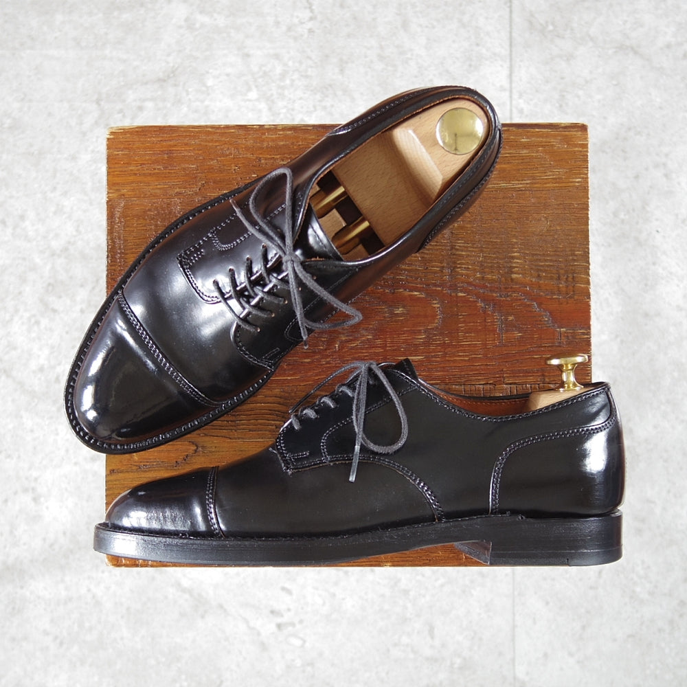 極上★オールデン 6D【定価¥220,000-★コードバン仕様/2161/アバディーンラスト】ストレートチップ/黒/メンズ/ALDEN★o037