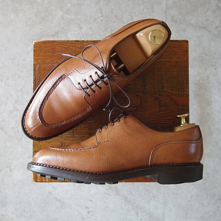 極上★エドワードグリーン 6E【現行定価¥308,000-★ISETAN靴博2019展開モデル/DOVER/ドーバー】32ラスト/茶/EDWARD GREEN★n112