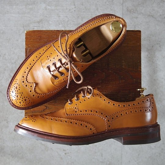 使用数回★トリッカーズ SIZE 9【定価¥132,000-★ダイナイトソール/BOURTON/エイコンアンティーク】カントリーシューズ/Tricker's★n156