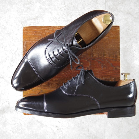 未使用★ジョンロブ 9.5D【定価¥228,800-★CITY 2/シティ/7000ラスト】ストレートチップ/カーフ/黒/メンズ/JOHN LOBB★n811