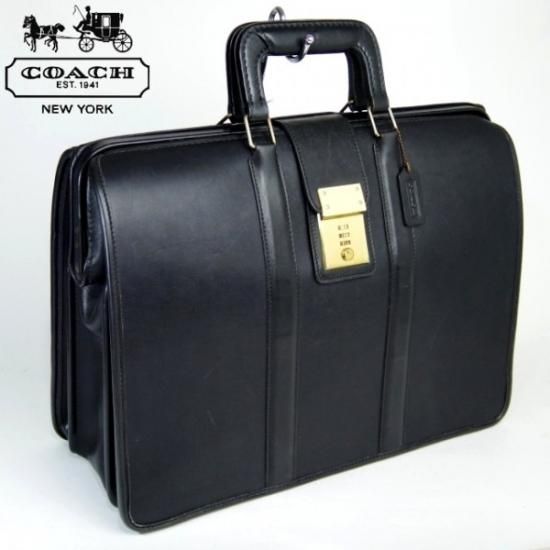 OLD COACH コーチ ダレスバッグ レザー ビジネスバッグ ブリーフケース 訳あり USA製 COACH オールドコーチ レザー ブリーフケース