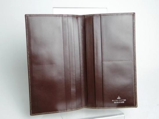 未使用★グローブトロッター【★バスポート/長財布】メンズ★a104