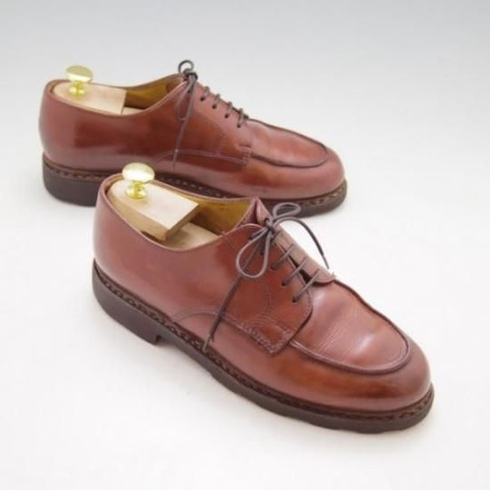 極上★パラブーツ SIZE 6【モデル定価￥71,500-★シャンボード/CHAMBORD】リスレザー/茶/Uチップ/Paraboot★a0N4200