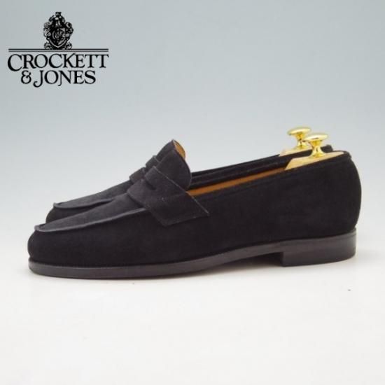 極上★クロケット&ジョーンズ 7.5E【★LINCOLN/コインローファー/314ラスト】Crockett&Jones/ポールスミス別注/メンズ/Paul smith★a0N4204