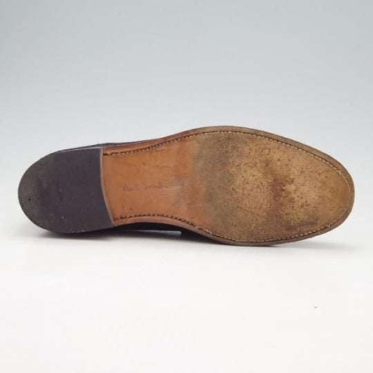 極上★クロケット&ジョーンズ 7.5E【★LINCOLN/コインローファー/314ラスト】Crockett&Jones/ポールスミス別注/メンズ/Paul smith★a0N4204