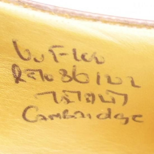 美品★チャーチ 60F/UK6【貴重★ダービー仕様のDIPLOMAT/100ラスト】Cambridge/セミブローグ/茶/メンズ/Church's★a0N4232