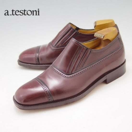 極上★テストーニ a.testoni 6【★メンズ】シューズ★a0N4236