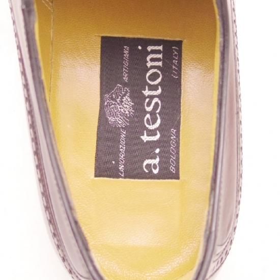 極上★テストーニ a.testoni 6【★メンズ】シューズ★a0N4236