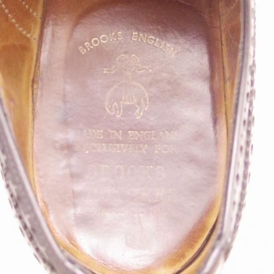 極上★チャーチ UK6.5程度【貴重★ブルックスブラザーズ別注/BROOKS ENGLISH/旧チャーチ】41E/310R/M75ラスト/黒/Church's★a0N4271